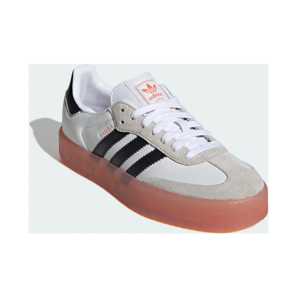 Adidas Sambae “White Black Semi Coral” (JI3072)