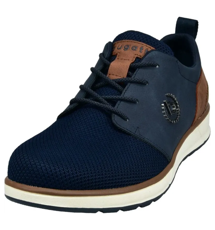 Bugatti sneaker Donkerblauw / Bruin (331-AFB01-6900-4100)