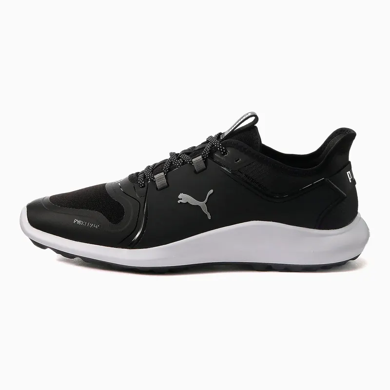 Puma Ignite FASTEN8 Golf Shoes Silver/Black/White (19300002)