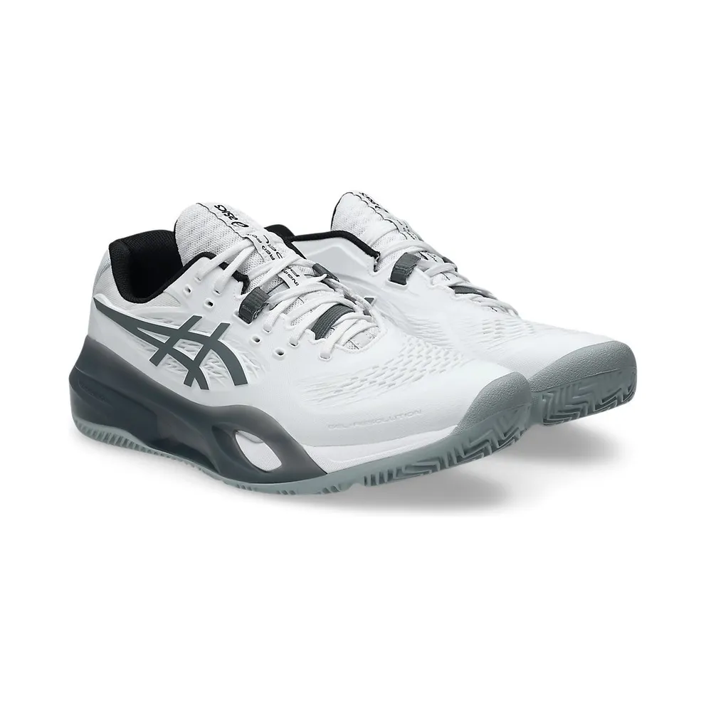 ASICS GEL-RESOLUTION X PADEL “White / Steel Grey” (1041A492-100)