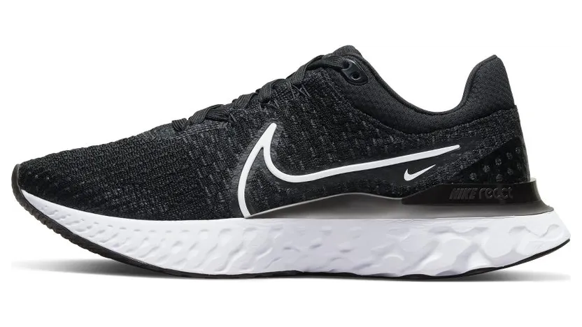 Nike React Infinity Run Flyknit 3 voor dames (straat) Zwart (DD3024-001)