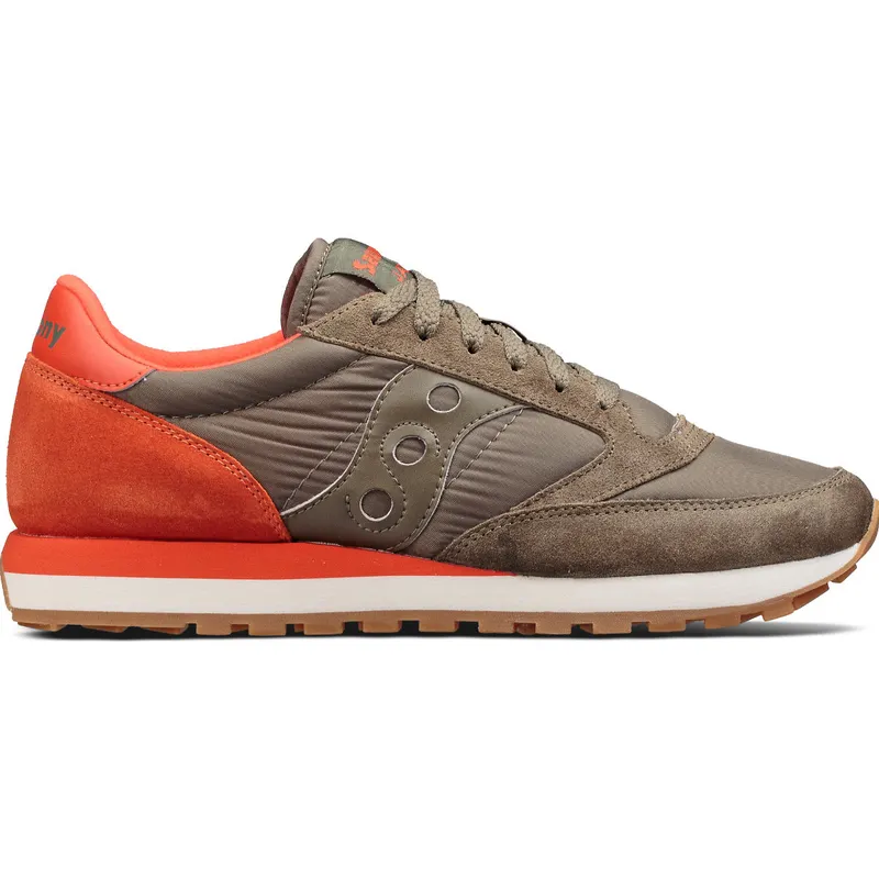 Saucony Jazz Original Green Olive Cherry Green Olive/Cherry (S2044-402)
