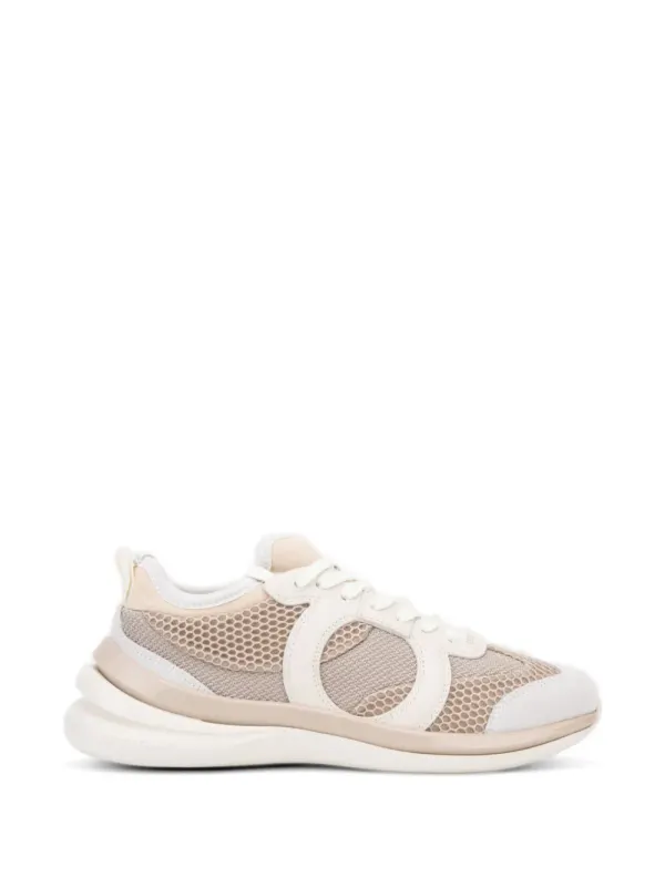 Ferragamo with net detail – Beige (790290)
