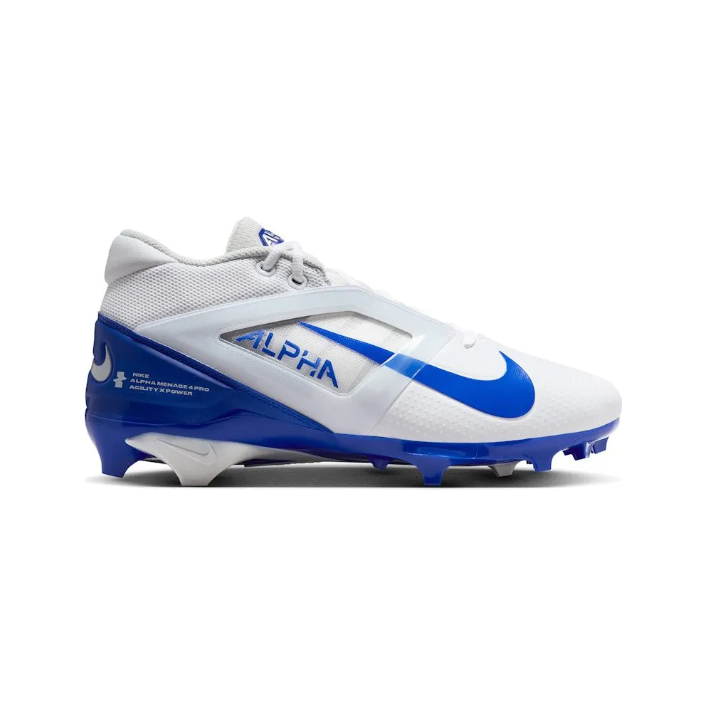 Nike Alpha Menace 4 Pro White Hyper Royal (FD7037-103)