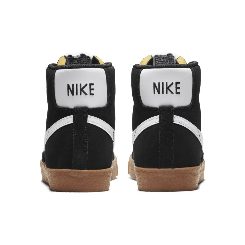 Nike Blazer Mid 77 Black White Gum (W) Black/White-Gum Medium Brown (DB5461-001)