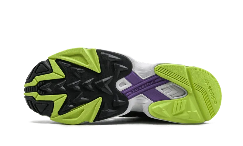 adidas Yung-1 Legend Ivy Hi Res Yellow Legend Ivy/Hi-Res Yellow/Active Purple (BD7655)