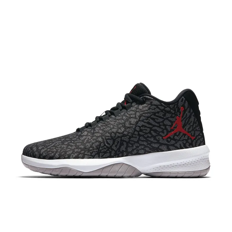 Jordan B.Fly Wolf Grey Wolf Grey/Gym Red (881444-001)