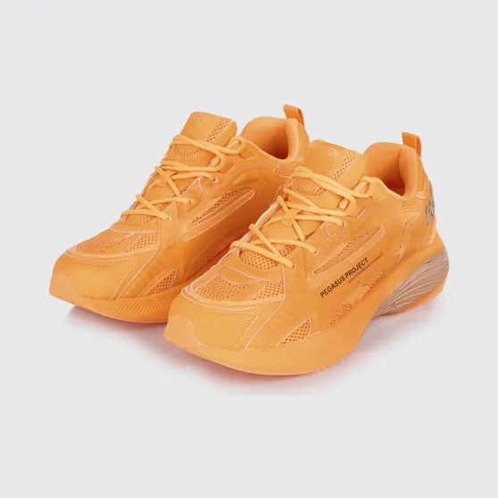 Plein Sport Pegasus Project Mesh And Rubber Sneakers Orange (SAFSUSC0935STE003N86)