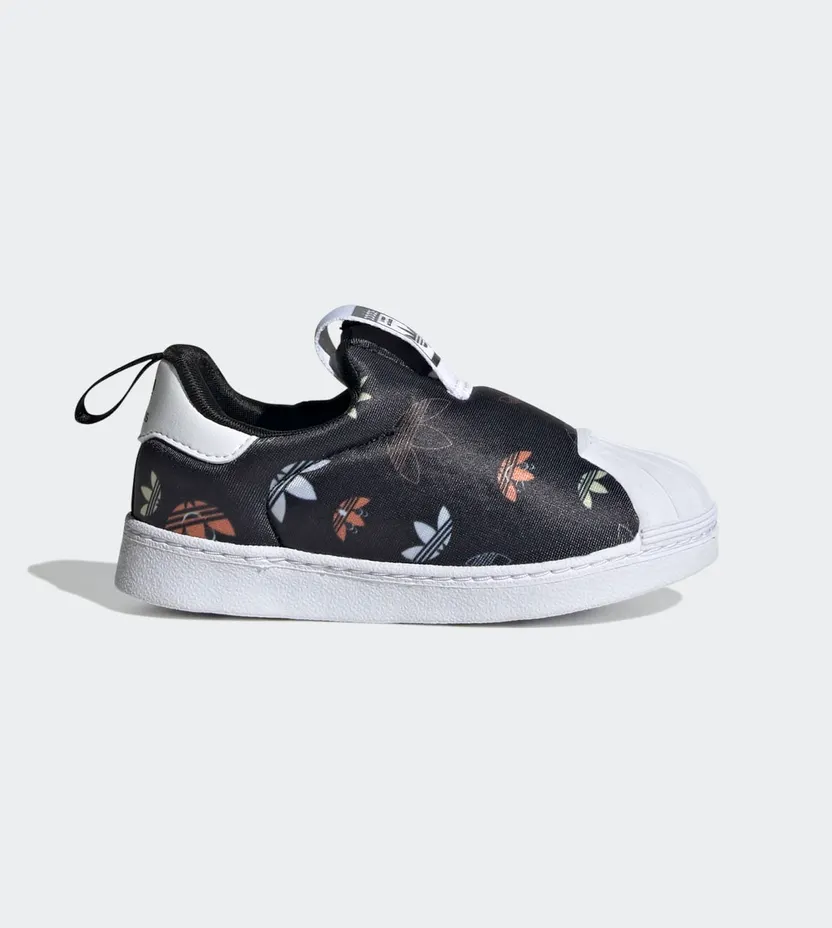 adidas Superstar 360 Core Black / Cloud White / Semi Impact Orange (GX1870)