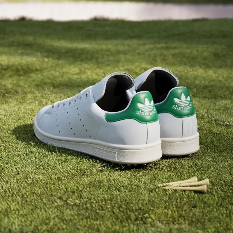 adidas Stan Smith Spikeless Golf Cloud White Green Off White (JH6153)