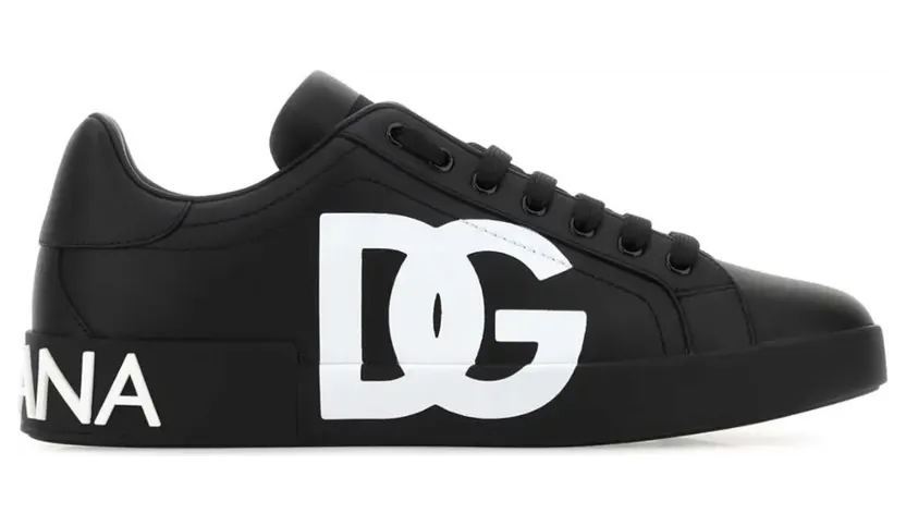 Dolce & Gabbana White & Red Portofino Low-Top Sneakers (CS1772AC330)