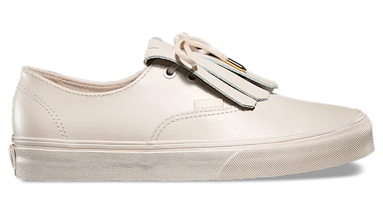 Vans Authentic Fringe Leather Whisper Pink