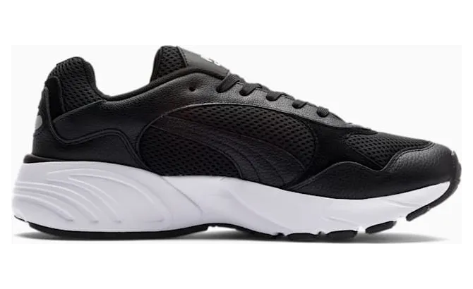 Puma CELL Viper leren Zwart/Wit/Zilver (370996-04)