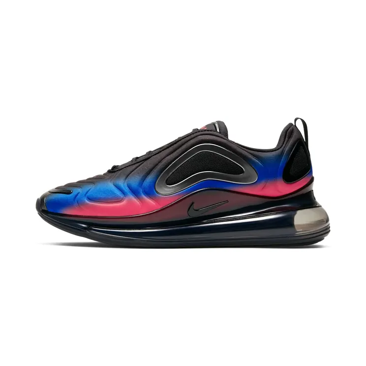 Nike Air Max 720 “Black / Flash Crimson / Racer Blue” (AO2924-017)