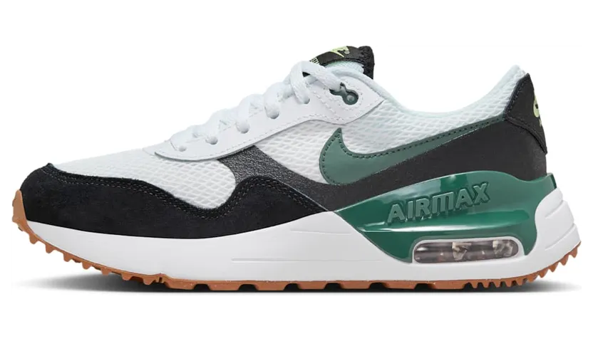 Nike Air Max SYSTM White Black Barely Volt Vintage Green (DQ0284-115)