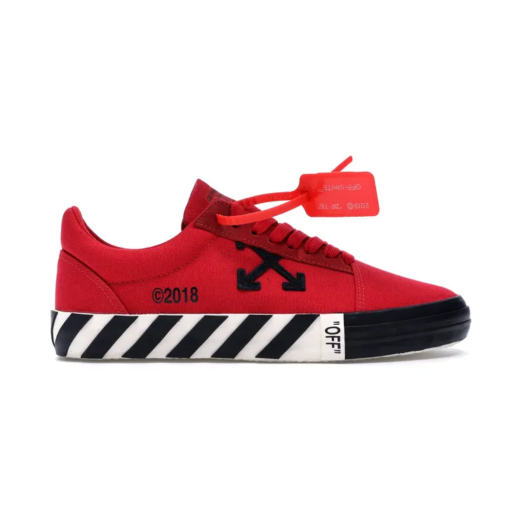 Off-White Vulc Low Top Sneakers Red (OMIA085R198000162000)