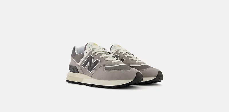 New Balance Gray 574 Legacy Sneakers (U574LGT1)
