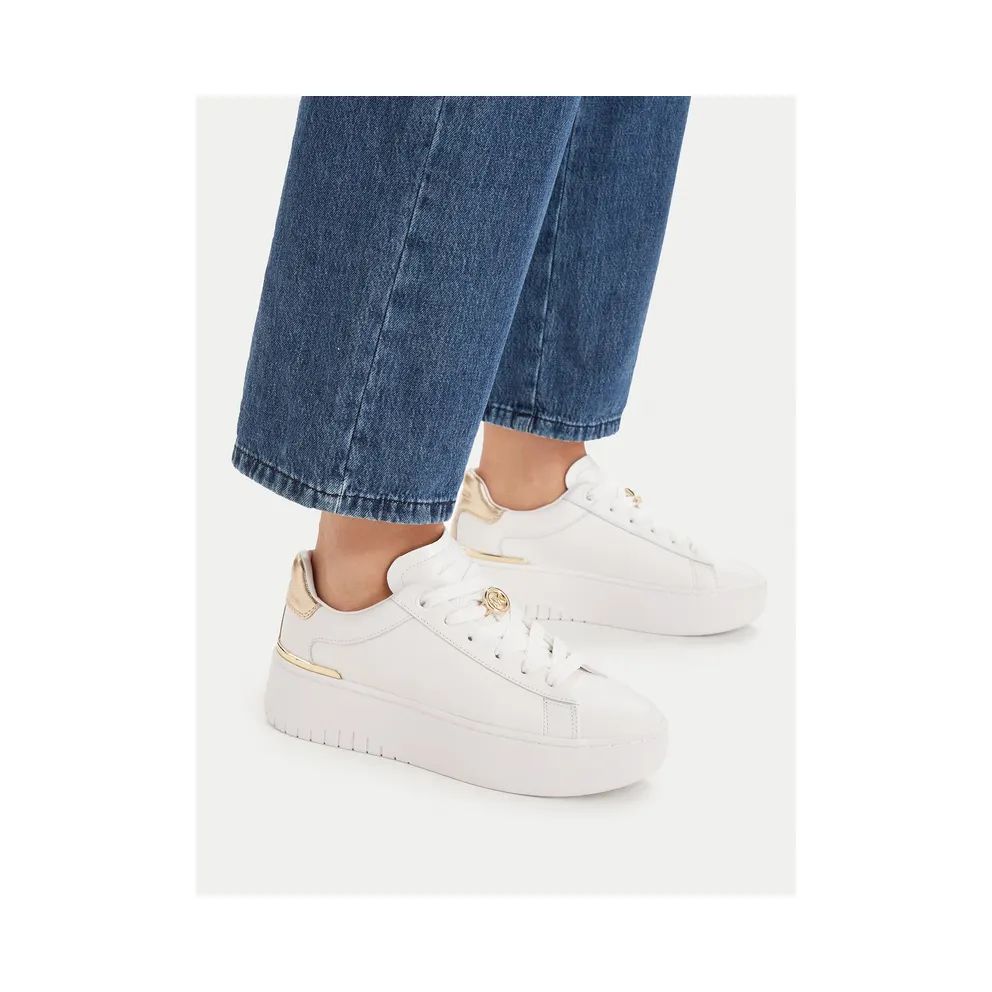 Michael Kors with dikke zool – White (43F5DTFS3L)