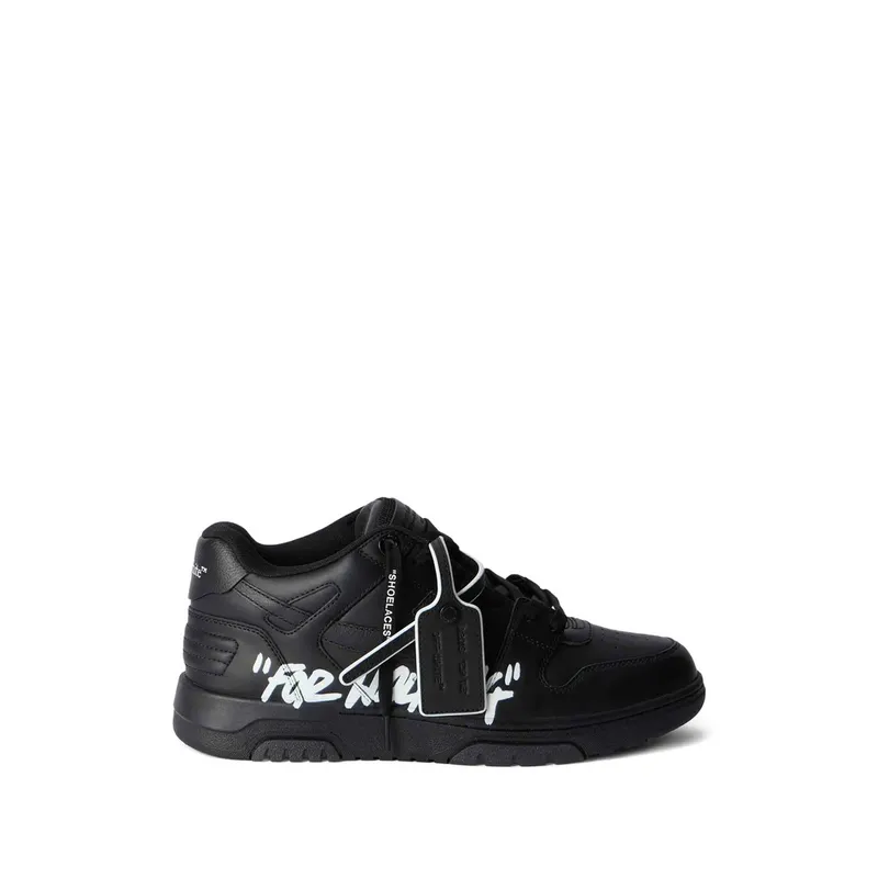 Off-white Lettering-print Tag “Black/White” (M189C9L01A BLKWH)
