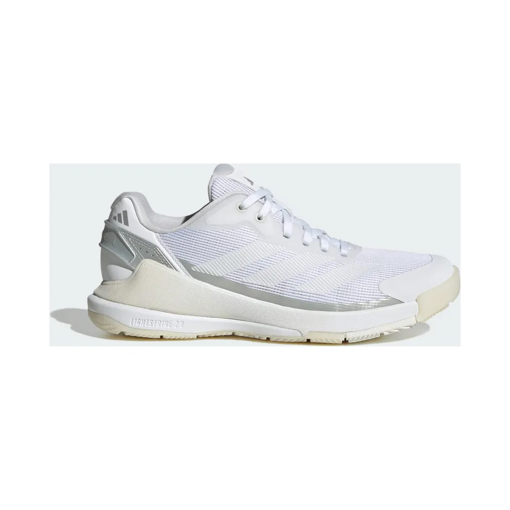 Adidas Crazyquick Lightstrike Padelschuhe Cloud White / Cloud White / Zero Metalic (JR4659)