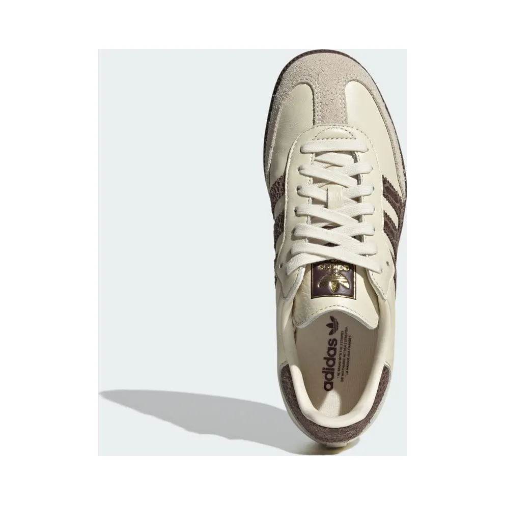 Adidas SAMBA OG Shoes Cream White / Earth Strata / Maroon (IH3980)