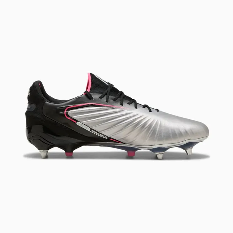 Puma King Ultimate MxSG Silver Black Sun Struck White (108304-03)