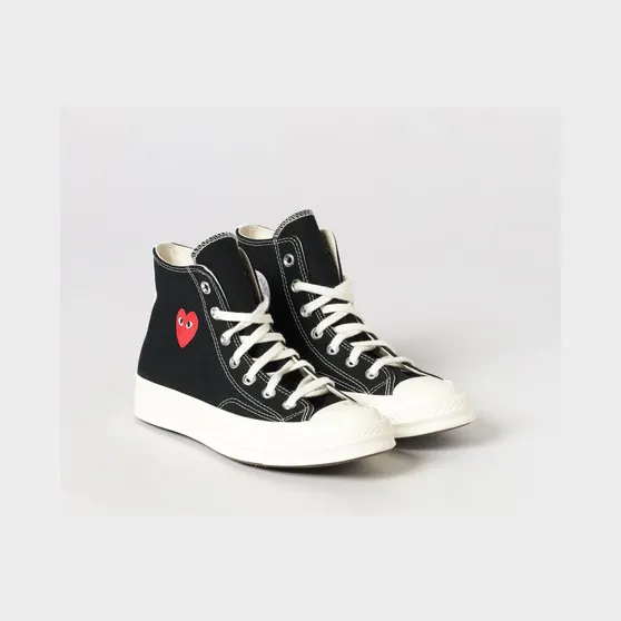 Converse COMME DES GARÇONS PLAY X CONVERSE Sneakers Comme Des GarÇons Black (AZK129D1)