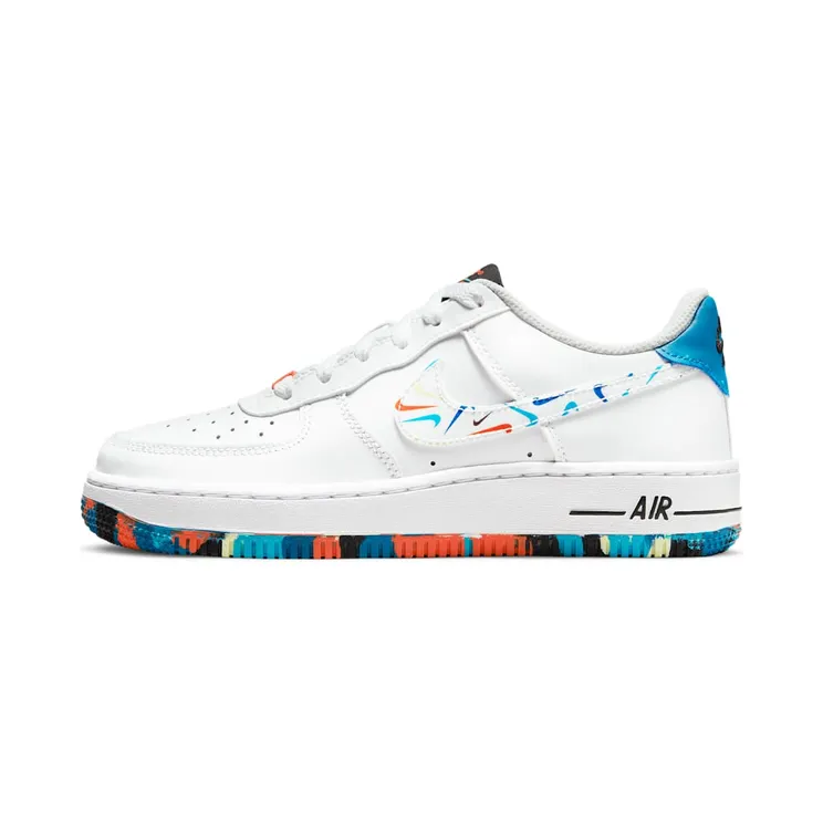 Nike Air Force 1 Low Multicolor Swooshes (GS) (DM7597-100)