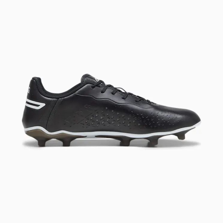 Puma King Match FG/AG Black White (107570-01)
