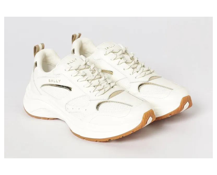 Bally Leather and Polyester Sneakers Natural (WK00DPTEO33I1F1)