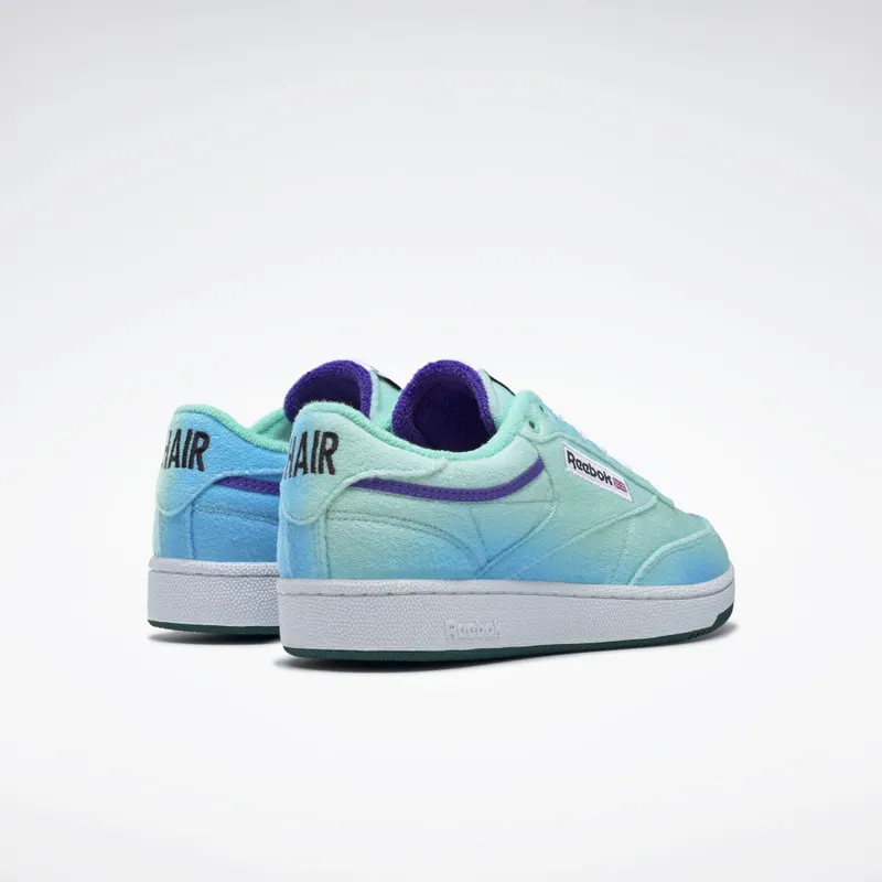 Reebok Daniel Moon Club C 85 Shoes Hint Mint / Forest Green / Solar Purple