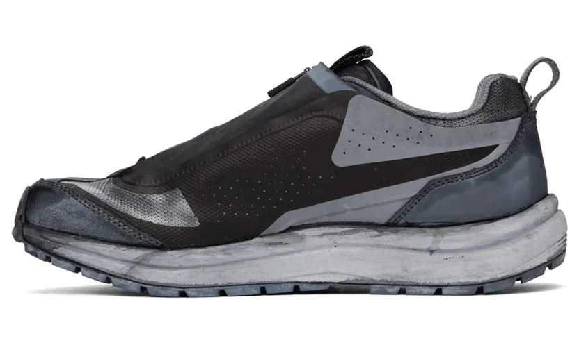 11 by Boris Bidjan Saberi Black & Blue Salomon Edition Bamba2 Low Sneakers (147 11xS) (3)