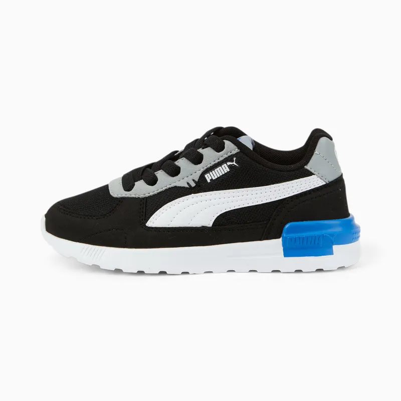 PUMA Graviton AC Kids’ Black/White/Quarry (381988-10)
