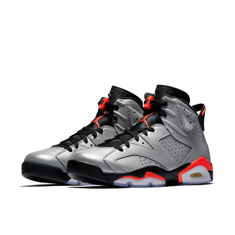 Jordan 6 Retro Reflections of a Champion Reflect Silver/Infrared-Black (CI4072-001)