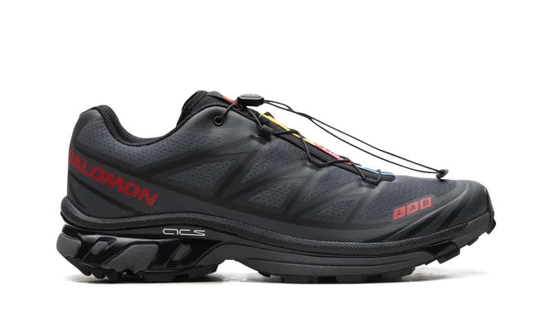 Salomon XT-6 “JJJJound – Black Fiery Red” (L49130-300)
