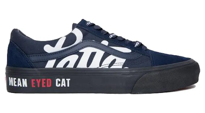 Vans UA Old Skool VLT LX Patta Mean Eyed Cat Salute Navy (VN0A4BVF5X61)