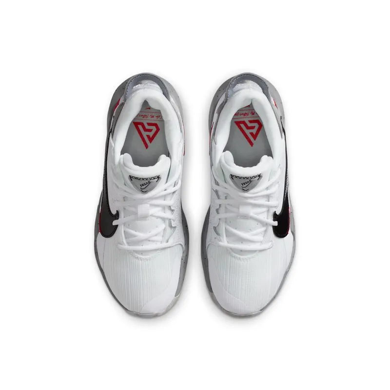 Nike Zoom Freak 2 White Cement (PS) White/White-University Red-Grey Fog (CN8576-100)