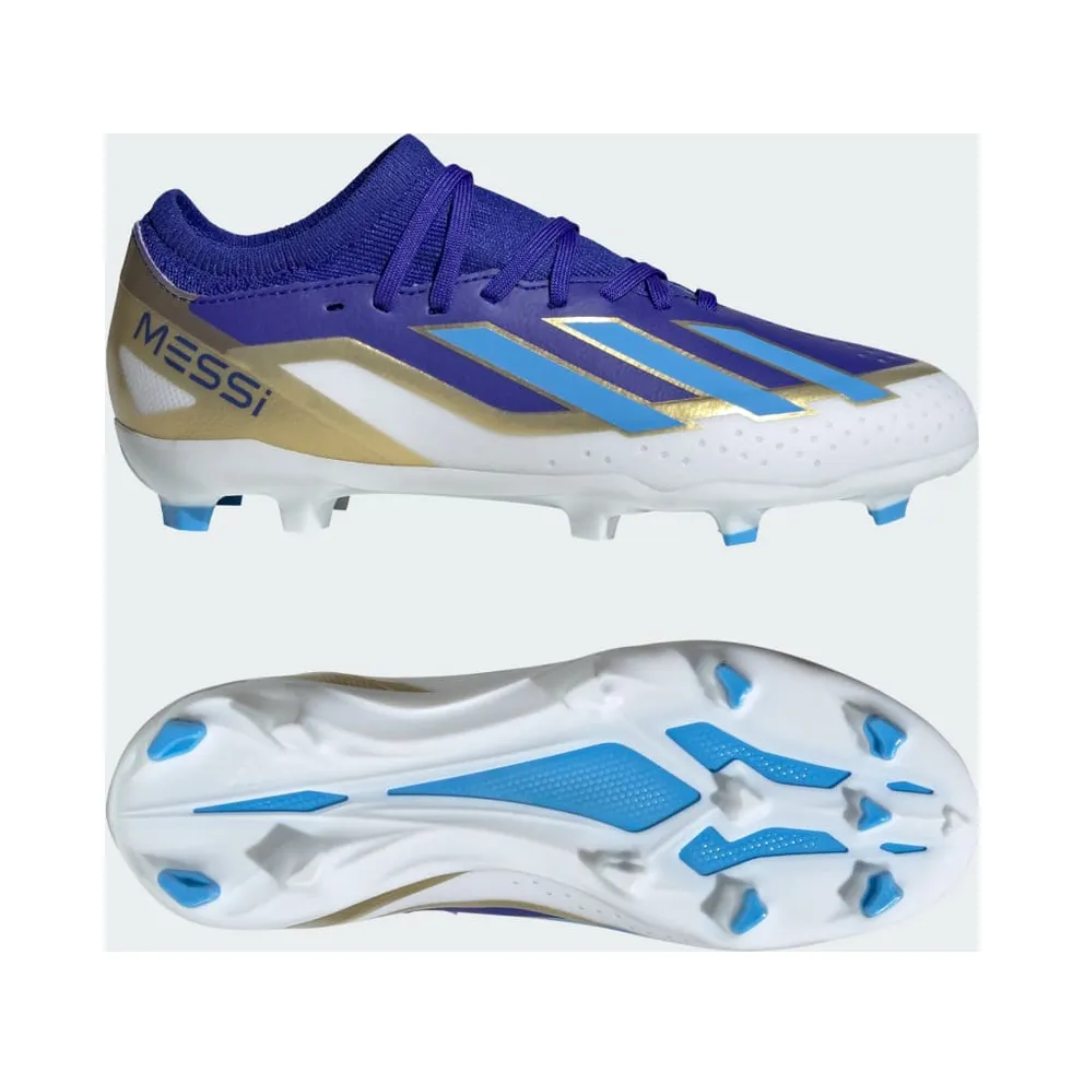adidas Crazyfast Messi League FG Lucid Blue Burst Cloud White (ID0714)