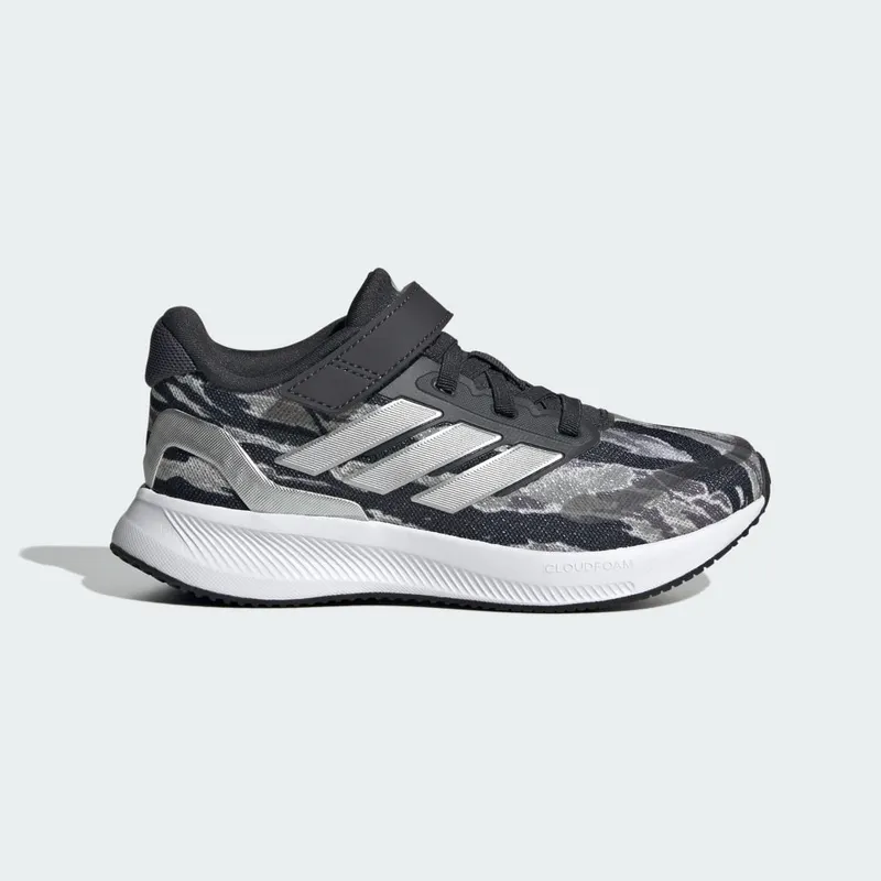 Adidas Runfalcon 5 Kids Silver Pebble / Silver Metallic / Carbon (JQ2185)