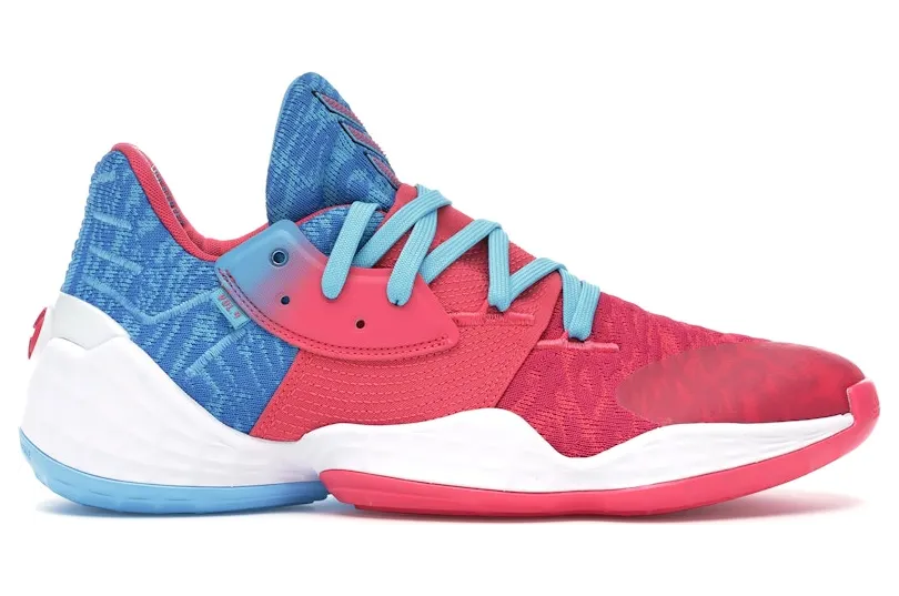 Adidas Harden Vol. 4 ‘Candy Paint’ Bright Cyan/Real Pink/Cloud White (EF0998)