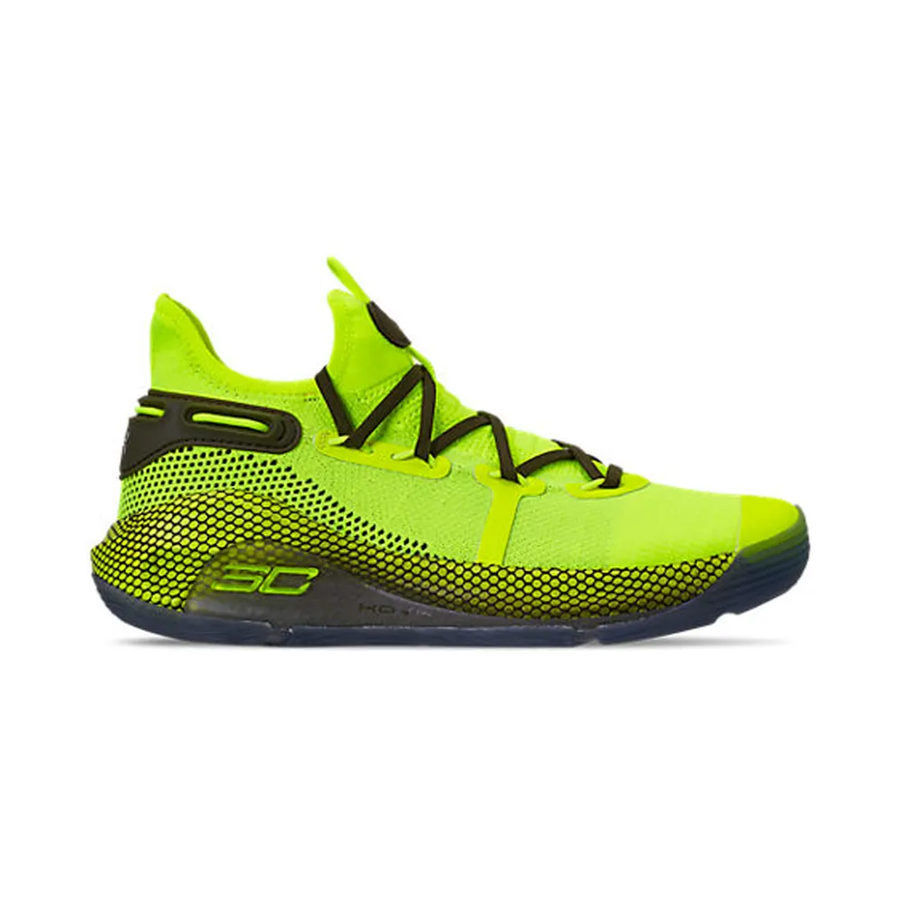 Under Armour Curry 6 Coy Fish High Vis Yellow/High Vis Yellow-Guardian Green (3020612-302)