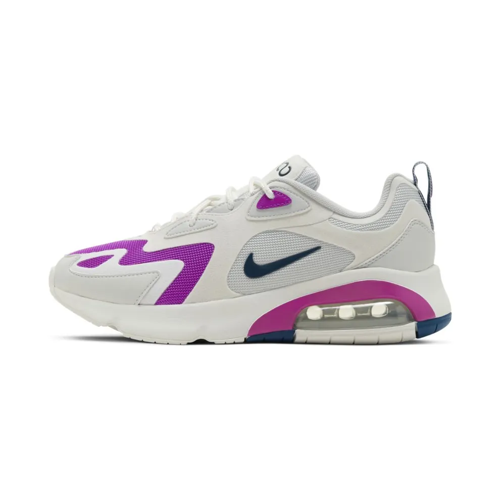 Nike Air Max 200 “Photon Dust / White / Vivid Purple / Valerian Blue” (CI3867-001)