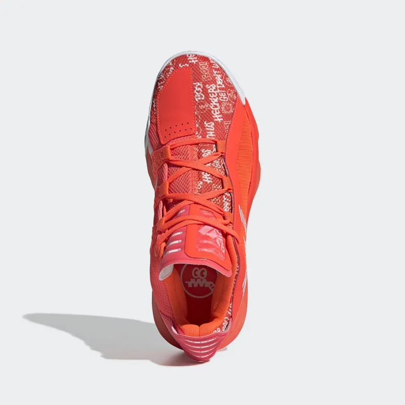 adidas Dame 6 Solar Red White Solar Red/Cloud White/Solar Red (FU6808)
