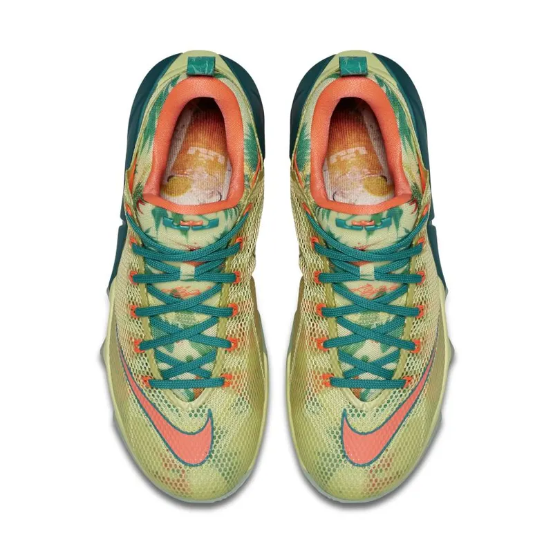 Nike LeBron 12 Low LeBronold Palmer PRM EP White/Lime-Bright Mango (805893-383)