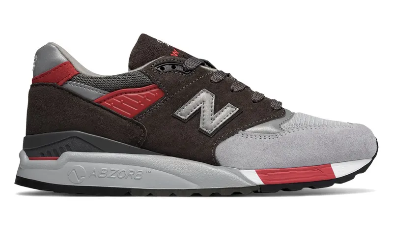 New Balance 998 Age Of Exploration Grey/Red (M998CPL)