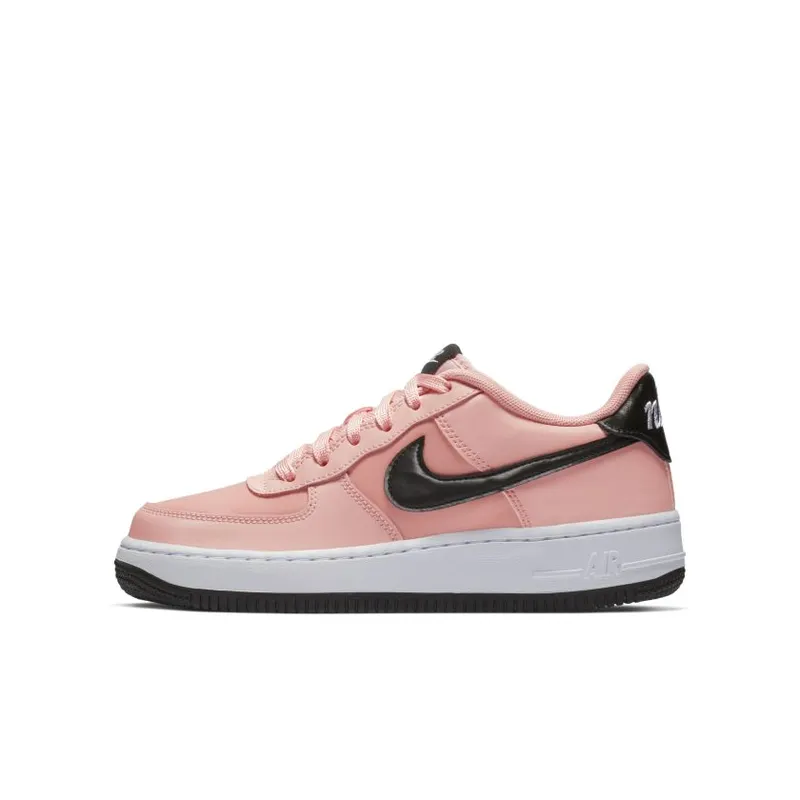 Nike  Air Force 1 Low Valentines Day 2019 Bleached Coral (GS) Bleached Coral/Black-White (BQ6980-600)