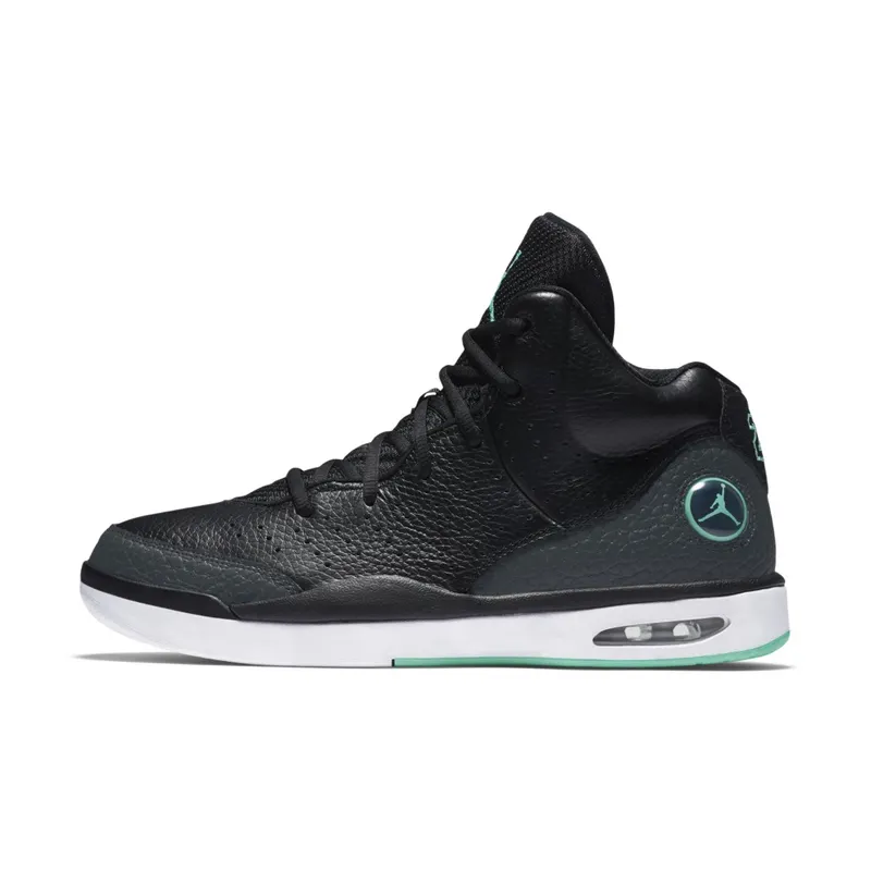 Jordan Flight Tradition Black/Hyper Turquoise-White Black/Hyper Turquoise-White (819472-004)