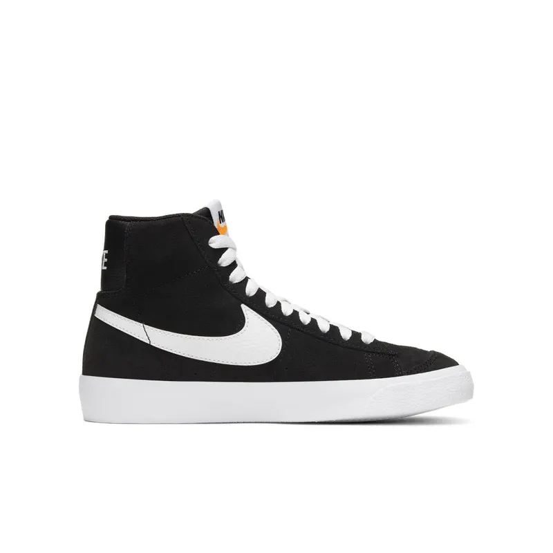 Nike Blazer Mid’ 77 Suede Older Kids’ Black (DD3237-002)