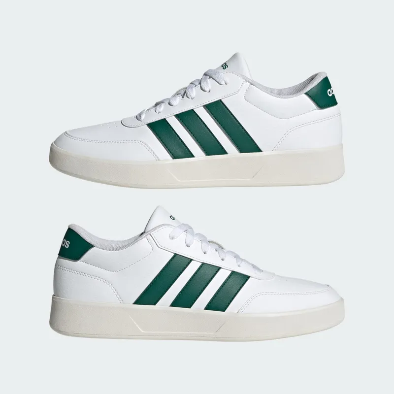Adidas Breaknet 3.0 Cloud White / Collegiate Green / Core White (JR3549)