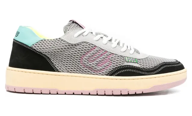 Evenu Equal Mesh-panelled Suede-trim “Grey/Black” (EQUAL SPSFO)